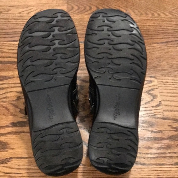 Harley Davidson Black Leather Clogs 6.5 VGUC - Picture 7 of 7